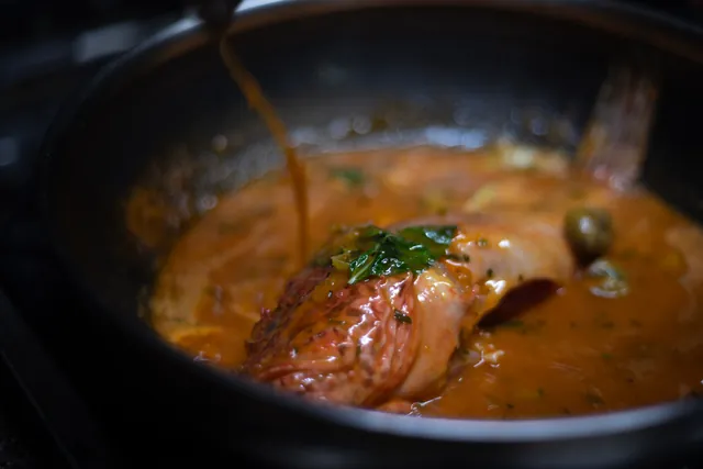 Pesce in padella, in cucina